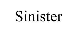 SINISTER Trademark Image