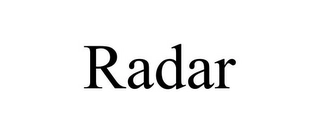 RADAR Trademark Image