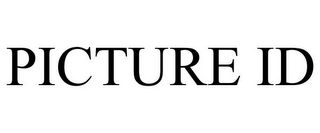 PICTURE ID Trademark Image