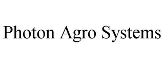 PHOTON AGRO SYSTEMS Trademark Image