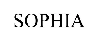 SOPHIA Trademark Image