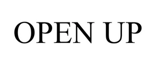 OPEN UP Trademark Image