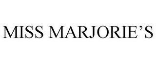 MISS MARJORIE'S Trademark Image