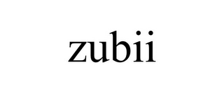 ZUBII Trademark Image
