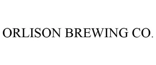 ORLISON BREWING CO. Trademark Image
