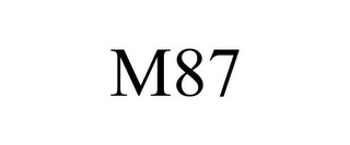 M87 Trademark Image