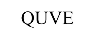 QUVE Trademark Image