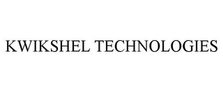 KWIKSHEL TECHNOLOGIES Trademark Image