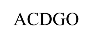 ACDGO Trademark Image