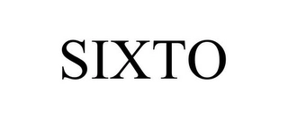 SIXTO Trademark Image