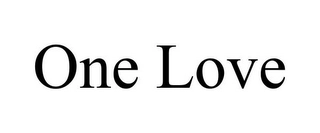 ONE LOVE Trademark Image