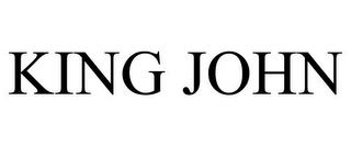 KING JOHN Trademark Image