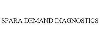 SPARA DEMAND DIAGNOSTICS Trademark Image