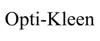 OPTI-KLEEN Trademark Image