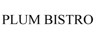 PLUM BISTRO Trademark Image
