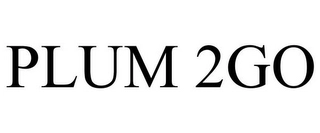 PLUM 2GO Trademark Image