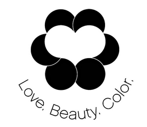 LOVE. BEAUTY. COLOR. Trademark Image