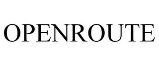 OPENROUTE Trademark Image