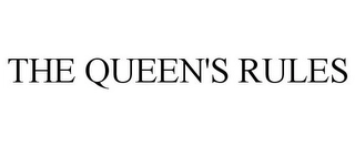 THE QUEEN'S RULES Trademark Image