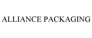 ALLIANCE PACKAGING Trademark Image