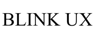 BLINK UX Trademark Image
