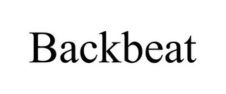 BACKBEAT Trademark Image