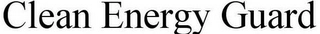 CLEAN ENERGY GUARD Trademark Image