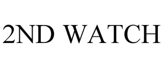 2ND WATCH Trademark Image