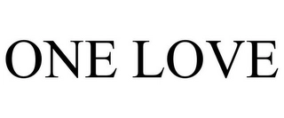 ONE LOVE Trademark Image