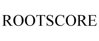 ROOTSCORE Trademark Image
