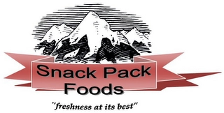SNACK PACK FOODS FRESHNESS AT ITS BEST Trademark Image
