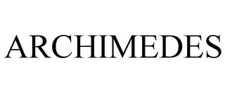 ARCHIMEDES Trademark Image
