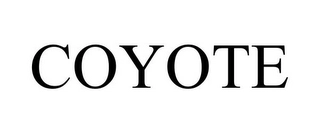 COYOTE Trademark Image