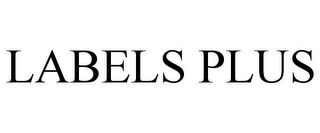 LABELS PLUS Trademark Image
