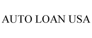 AUTO LOAN USA Trademark Image