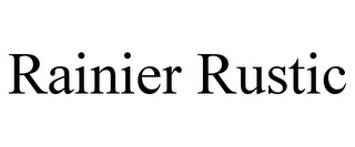 RAINIER RUSTIC Trademark Image