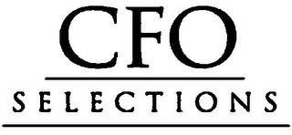 CFO SELECTIONS Trademark Image