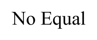 NO EQUAL Trademark Image
