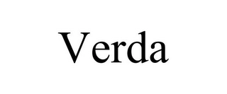VERDA Trademark Image