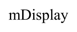 MDISPLAY Trademark Image