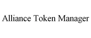 ALLIANCE TOKEN MANAGER Trademark Image