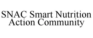 SNAC SMART NUTRITION ACTION COMMUNITY Trademark Image