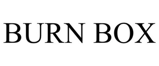 BURN BOX Trademark Image