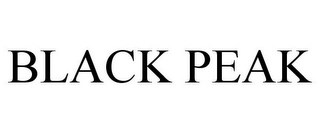 BLACK PEAK Trademark Image