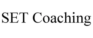 SET COACHING Trademark Image