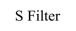 S FILTER Trademark Image