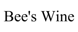 BEE'S WINE Trademark Image