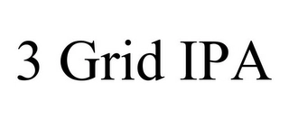 3 GRID IPA Trademark Image