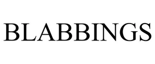 BLABBINGS Trademark Image