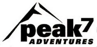PEAK 7 ADVENTURES Trademark Image